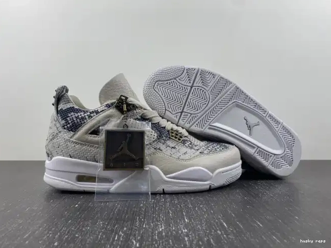 Rep Husky Retro 4 Snakeskin 819139-030 Jordan 0525